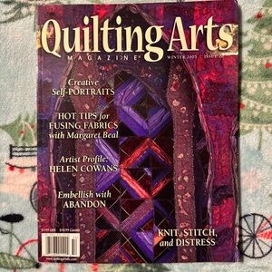 VTG Quilting Arts Magazine - Winter 2005 Edition Grannycore Trad Wife
